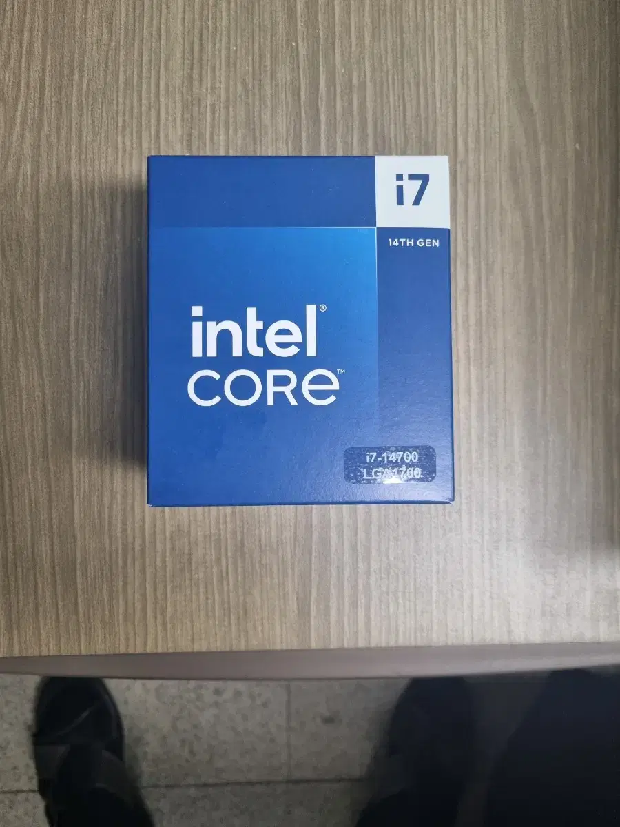 Intel CPU i7-14700 정품 새제품 14세대