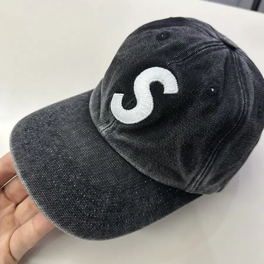 슈프림 Supreme 피그먼트 S로고 6-panel 모자 24 FW