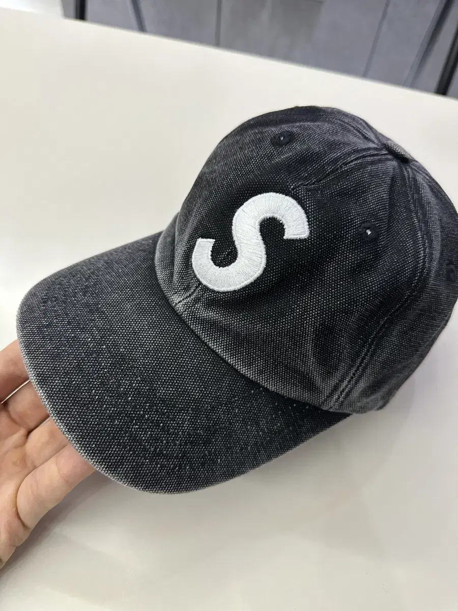 슈프림 Supreme 피그먼트 S로고 6-panel 모자 24 FW