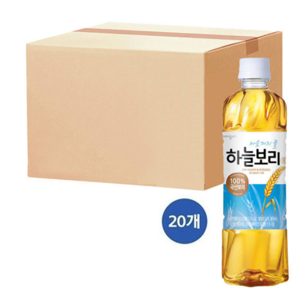 무료배송-하늘보리 500ml 20개 웅진 보리차