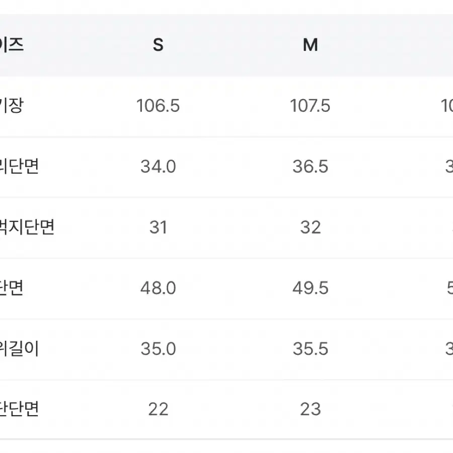 블랙업 위르밀 워싱 와이드팬츠 사이즈 L