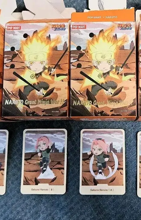 [unsealed] Pop Mart Naruto Kakashi sakura Itachi