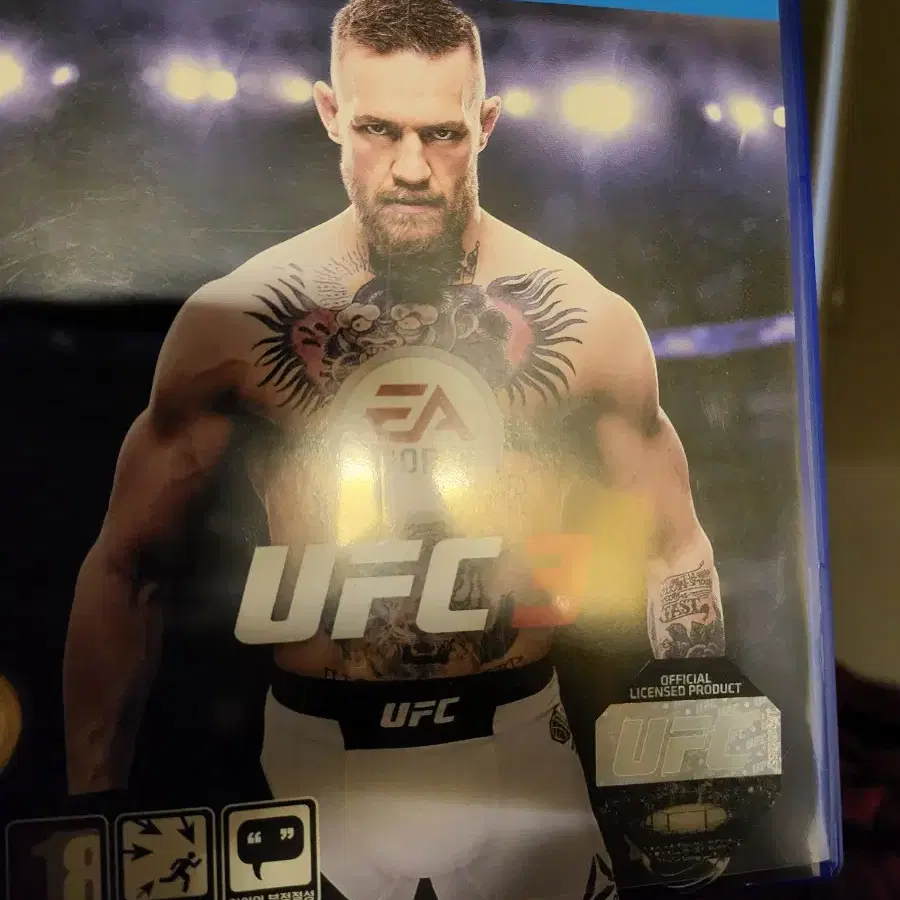 ufc 3  플스4 cd