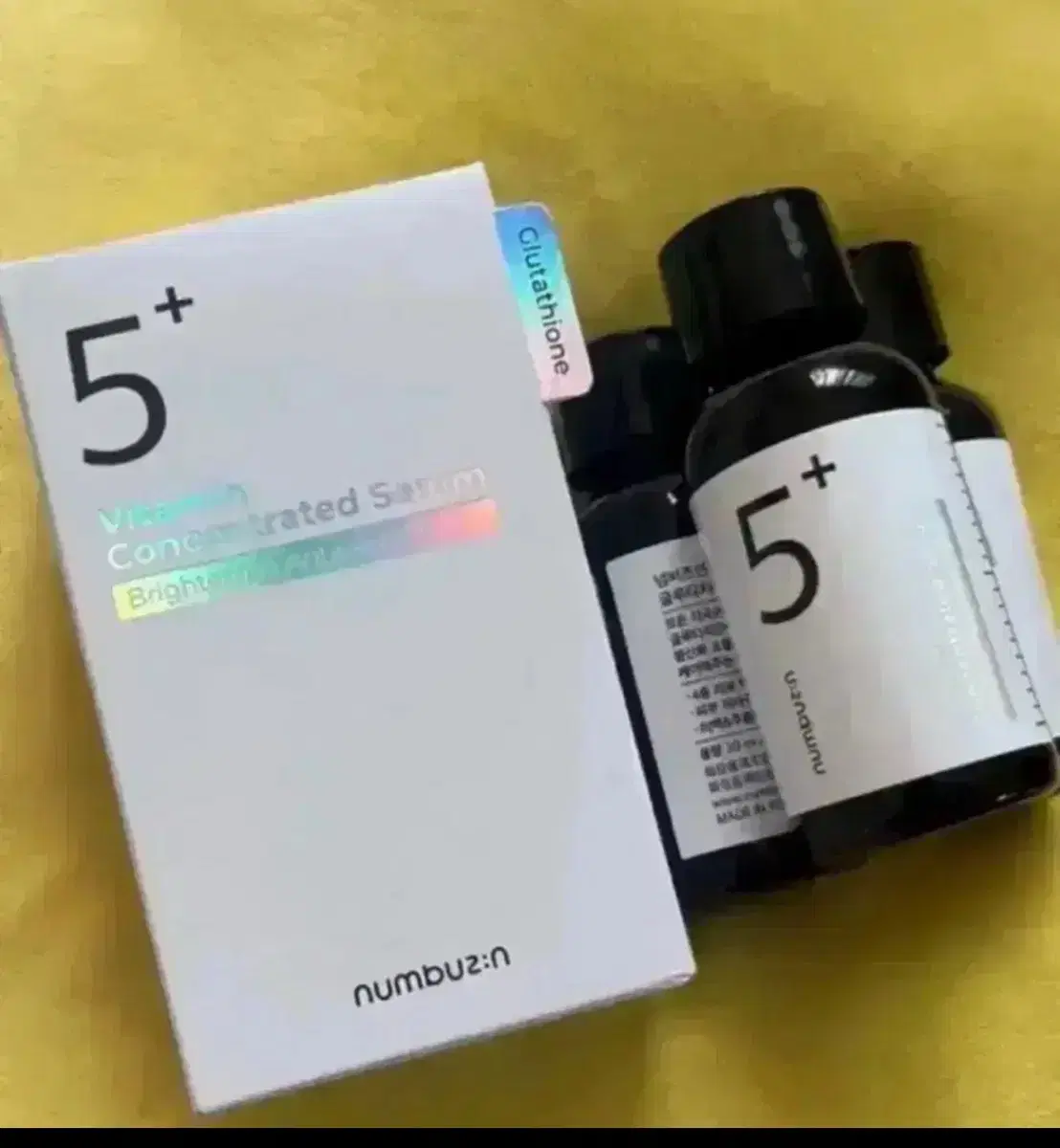 넘버즈인 5번 글루타치온씨 흔적 앰플 30ml*4