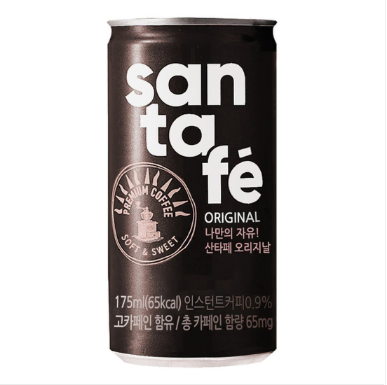 무료배송-산타페 175ml 30캔 오리지날 캔커피