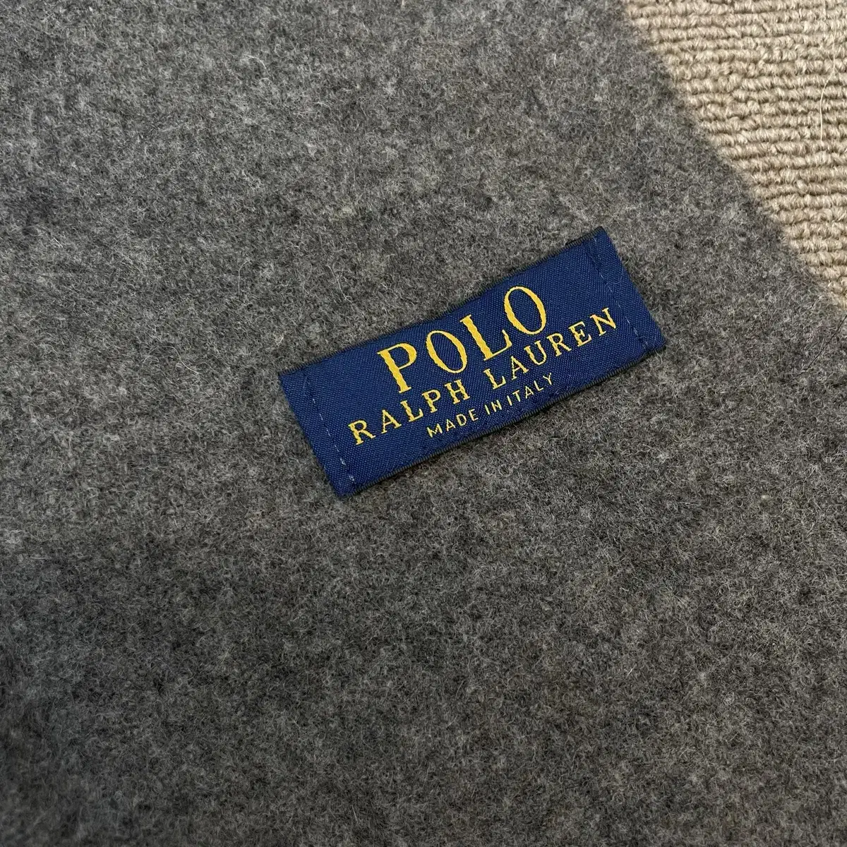 polo made in italy 폴로 랄프로렌 울 머플러