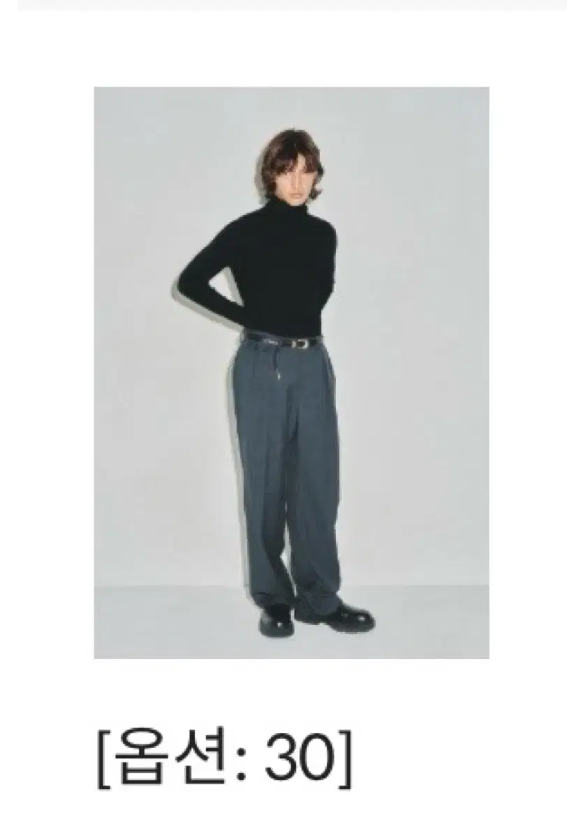 [30] 토니웩 double pleats relaxed trousers