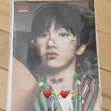 boynextdoor 보이넥 보네크 보네크도 운학 일본 영통 친필 사인