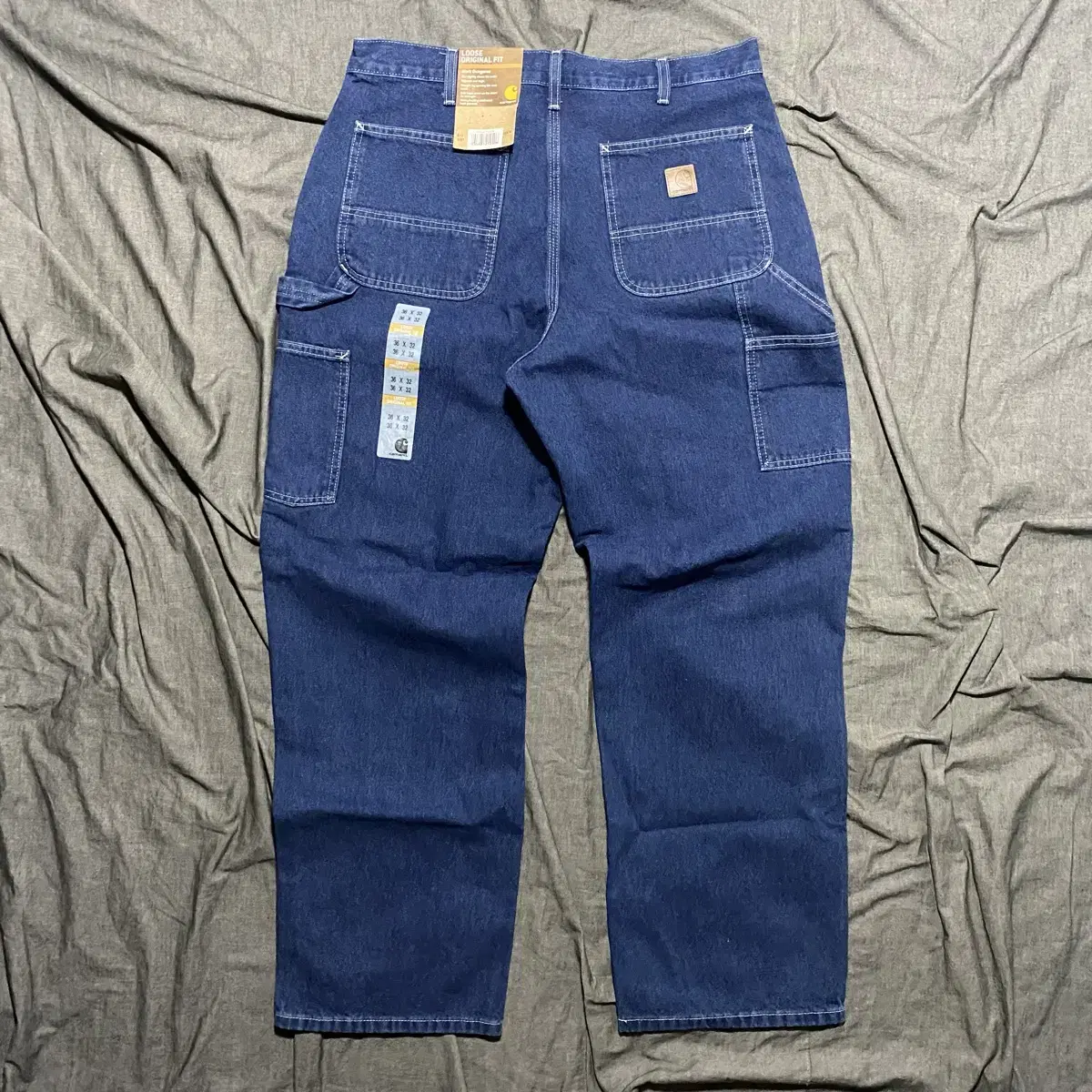 CARHARTT DUNGAREE PANTS Sz 36X32