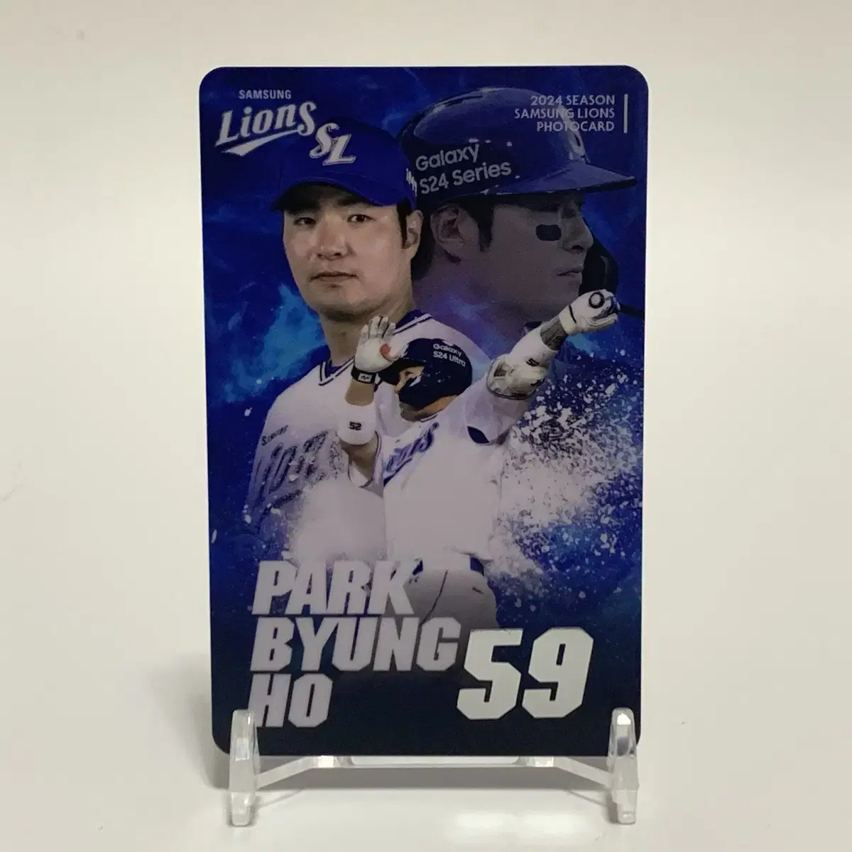 Samsung Lions Byung Ho Park Bloo Photocard General