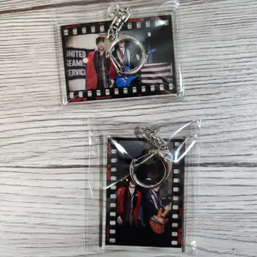 GRANRODEO RAFFLE 복권 아크릴 키링 2개 세트