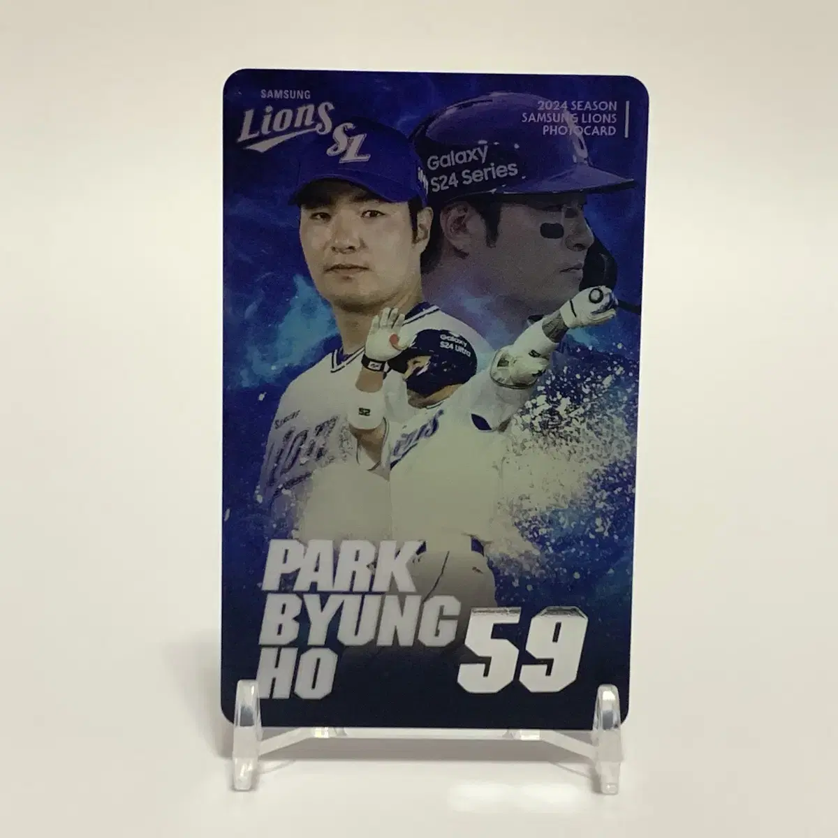 Samsung Lions Byung Ho ParkBloo Photocard Holo