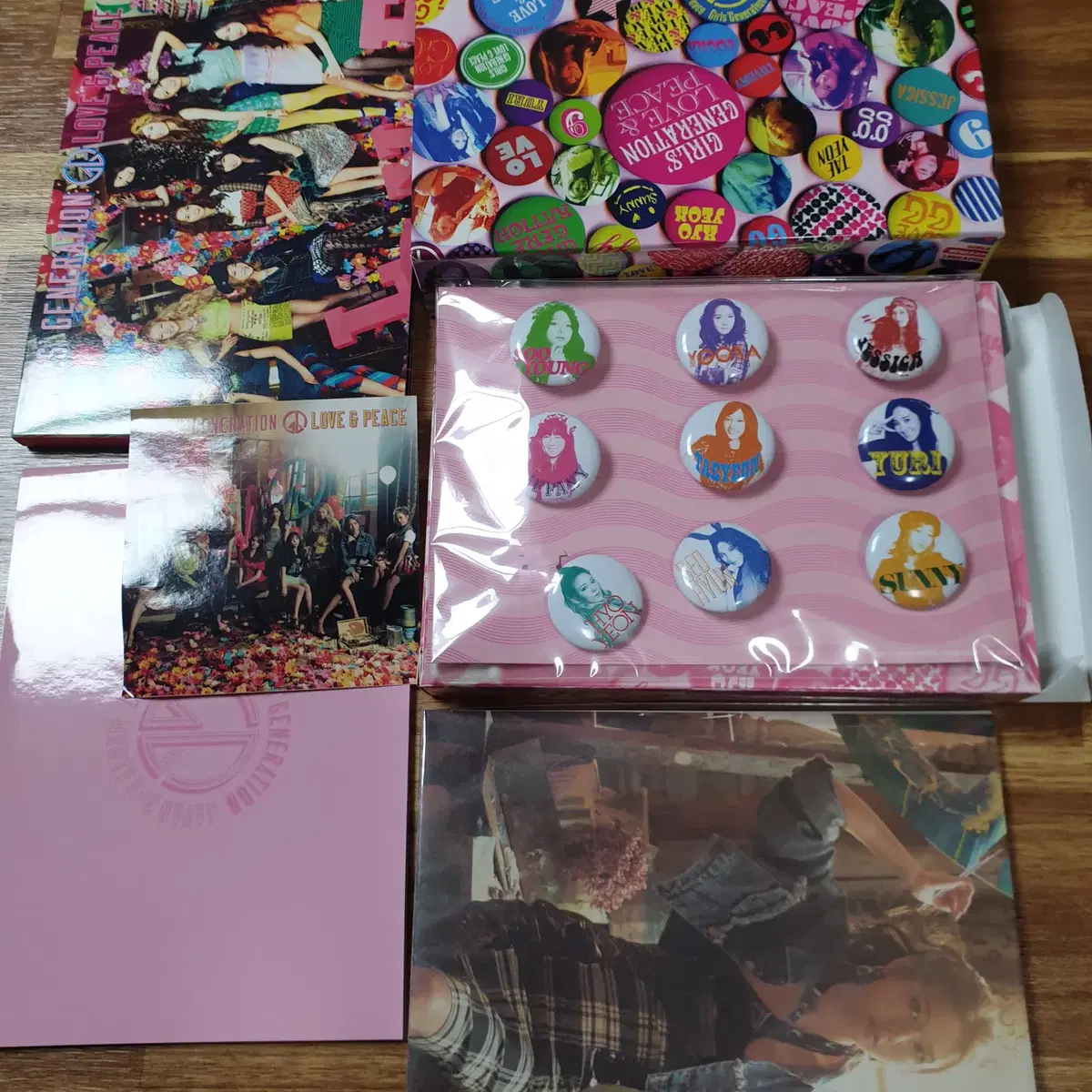 소녀시대 LOVE & Peace - CD & 블루레이 한정판 & 굿즈