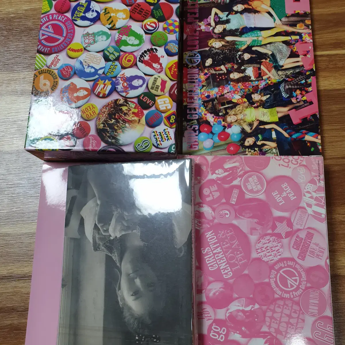 소녀시대 LOVE & Peace - CD & 블루레이 한정판 & 굿즈