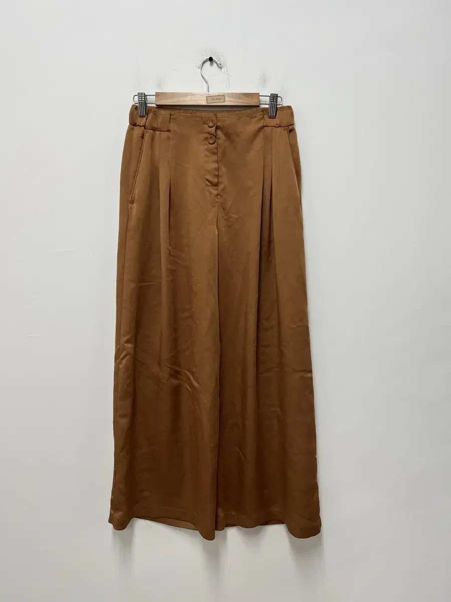 21ss hansom mind banded wide leg pants 64