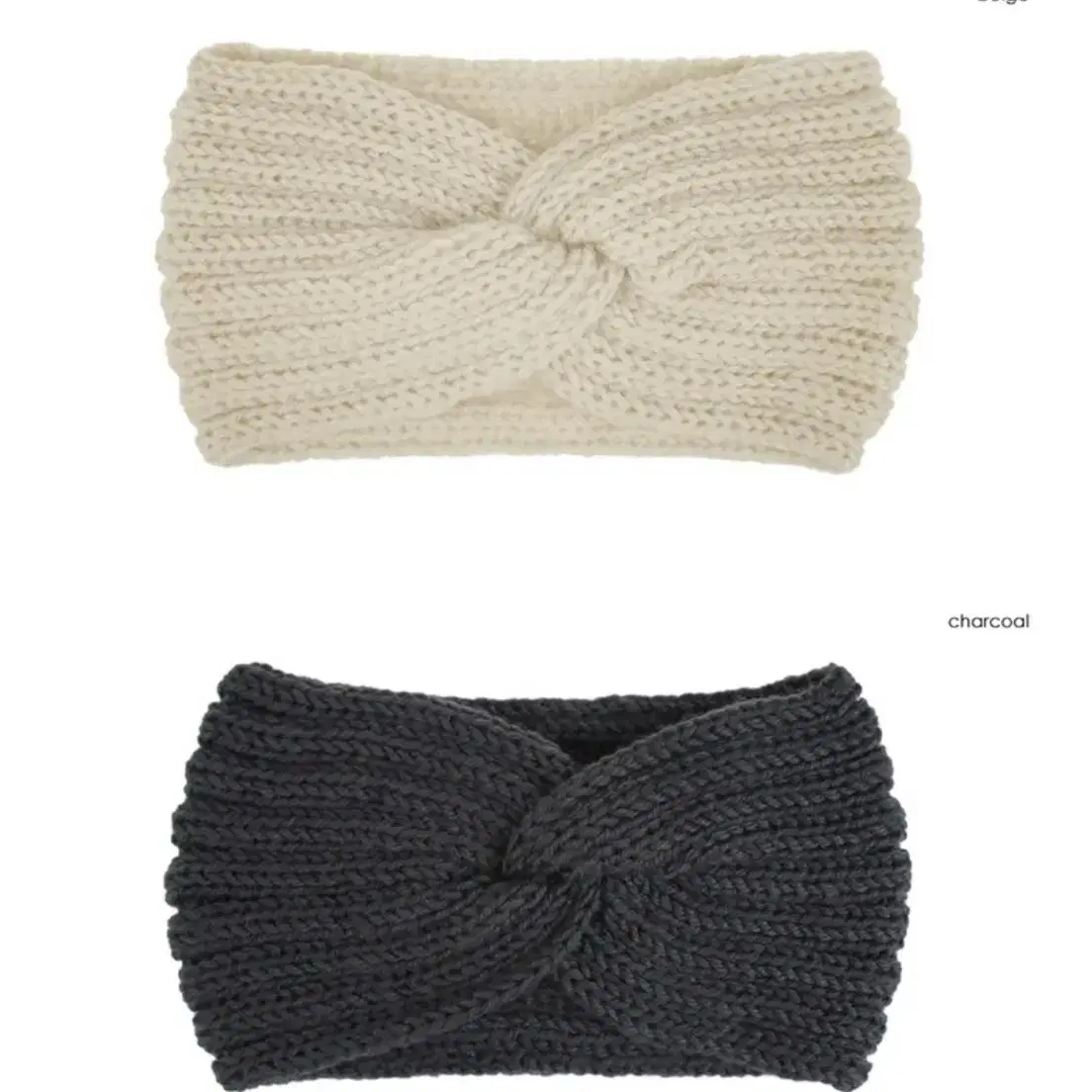 니트 헤어 터번 knit hair band 꽈배기 새상품