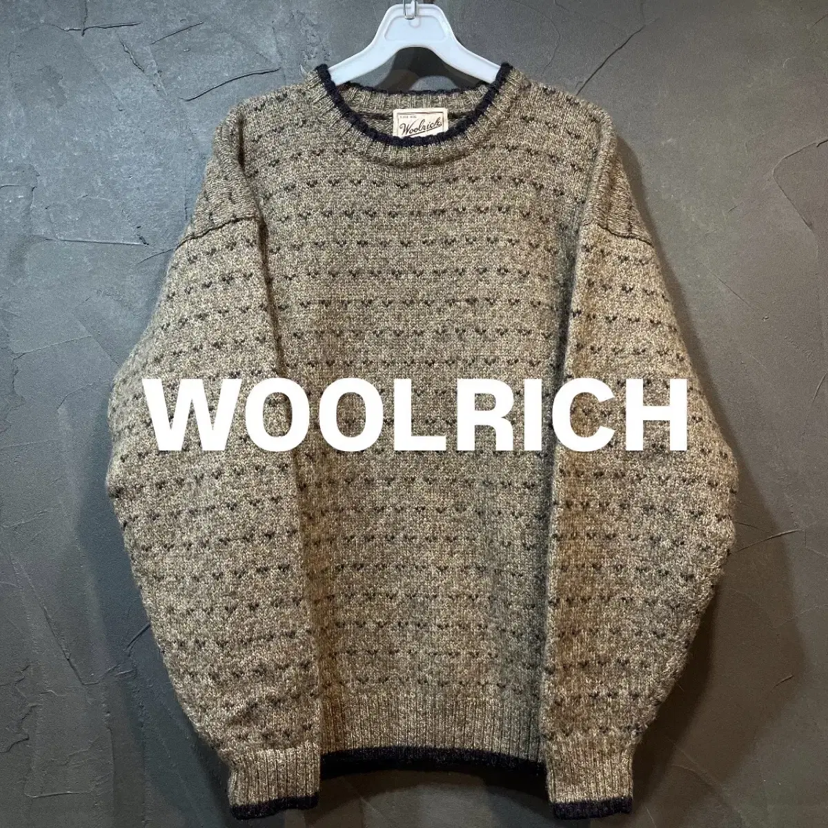 [L] WOOLRICH 울리치 울 스웨터