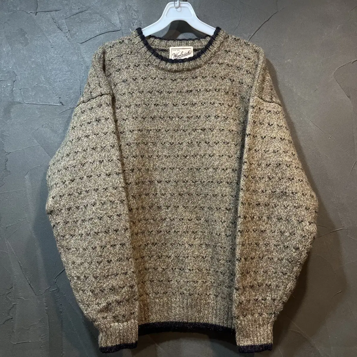 [L] WOOLRICH 울리치 울 스웨터