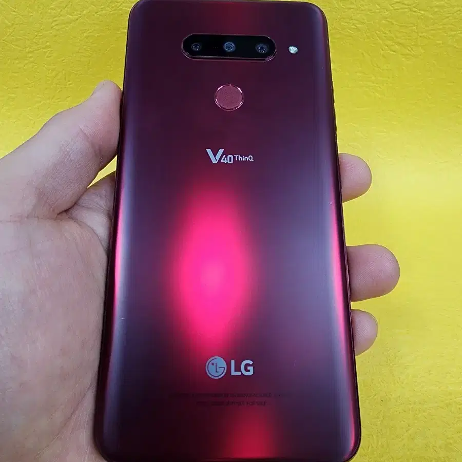 LG V40 128기가 레드 *무잔상외관굿상태굿~/#08263