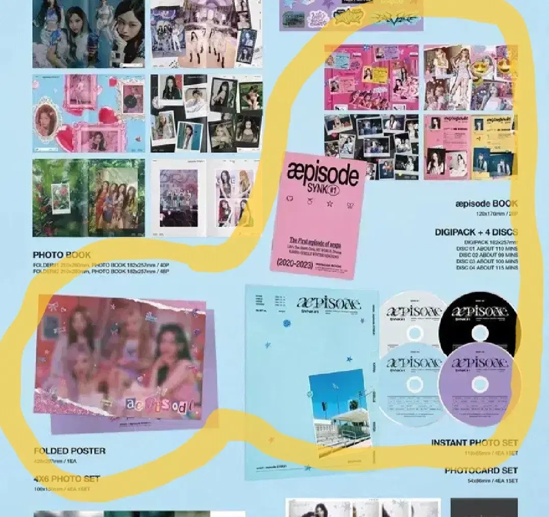 최저가 유일 ) 에스파 카리나 윈터닝닝 dvd 디지털코드 블루레이 분철