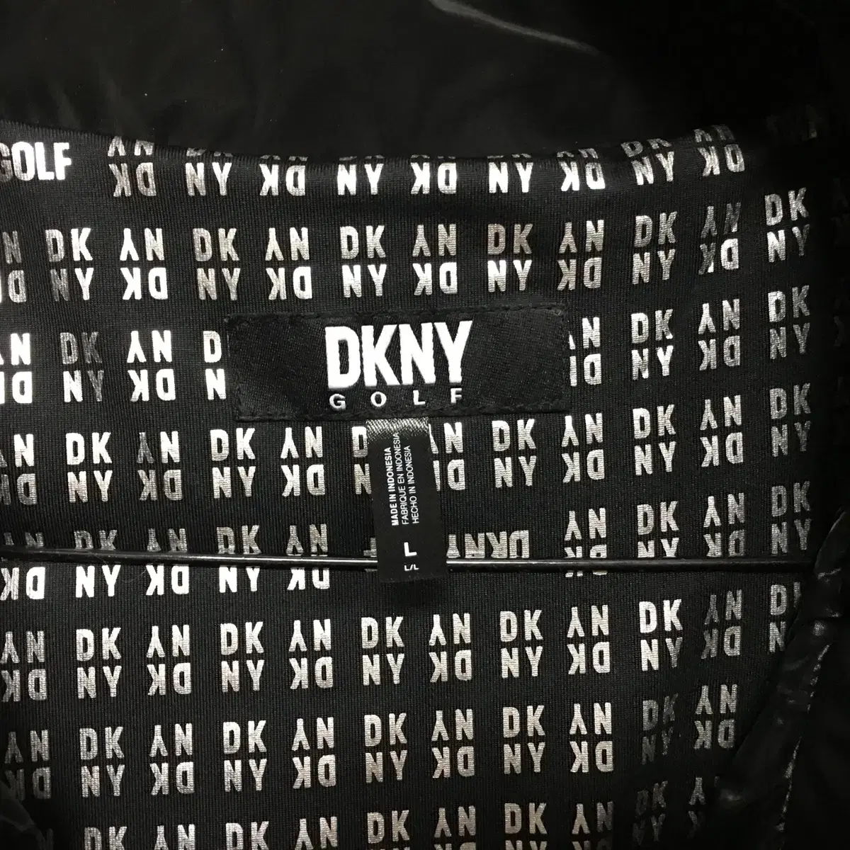 DKNY 골프 22FW 벨티드 구스 패딩 L