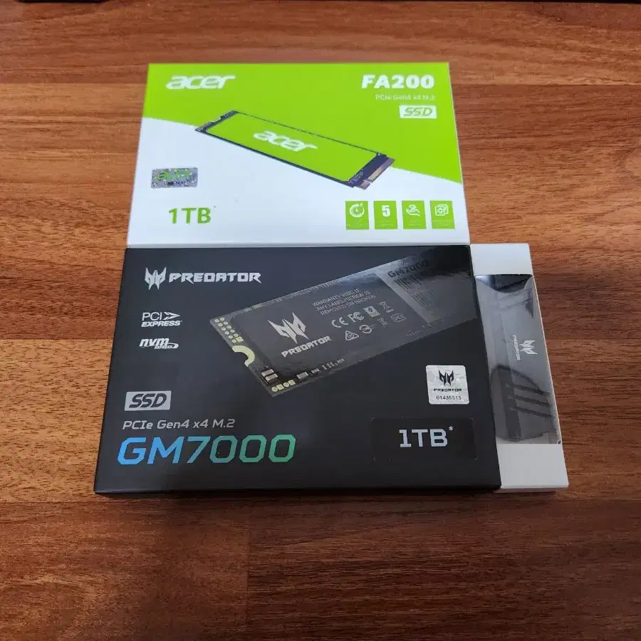 [미개봉] 에이서 NVME SSD 1TB 판매 합니다!