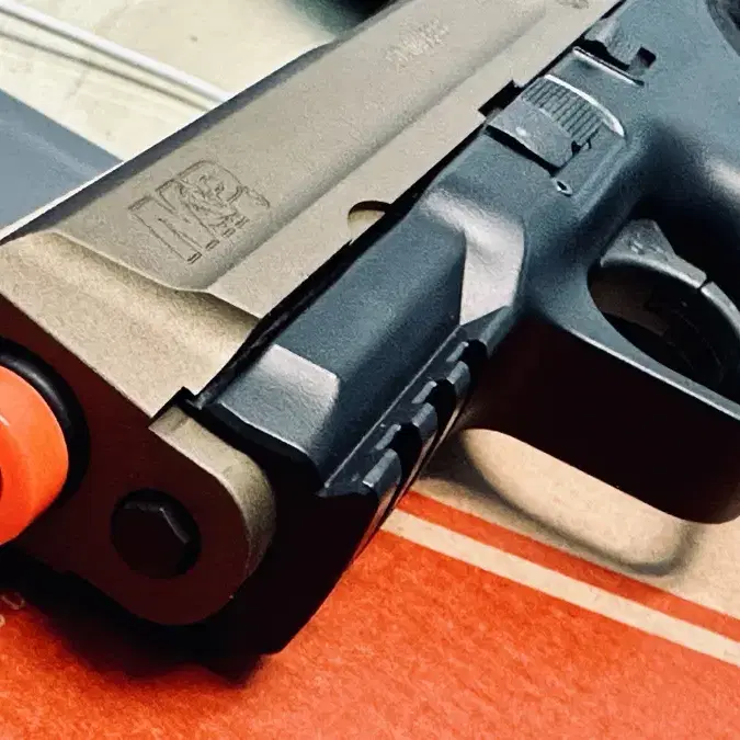 마루이 m&p9 가더 메탈슬라이드 장착