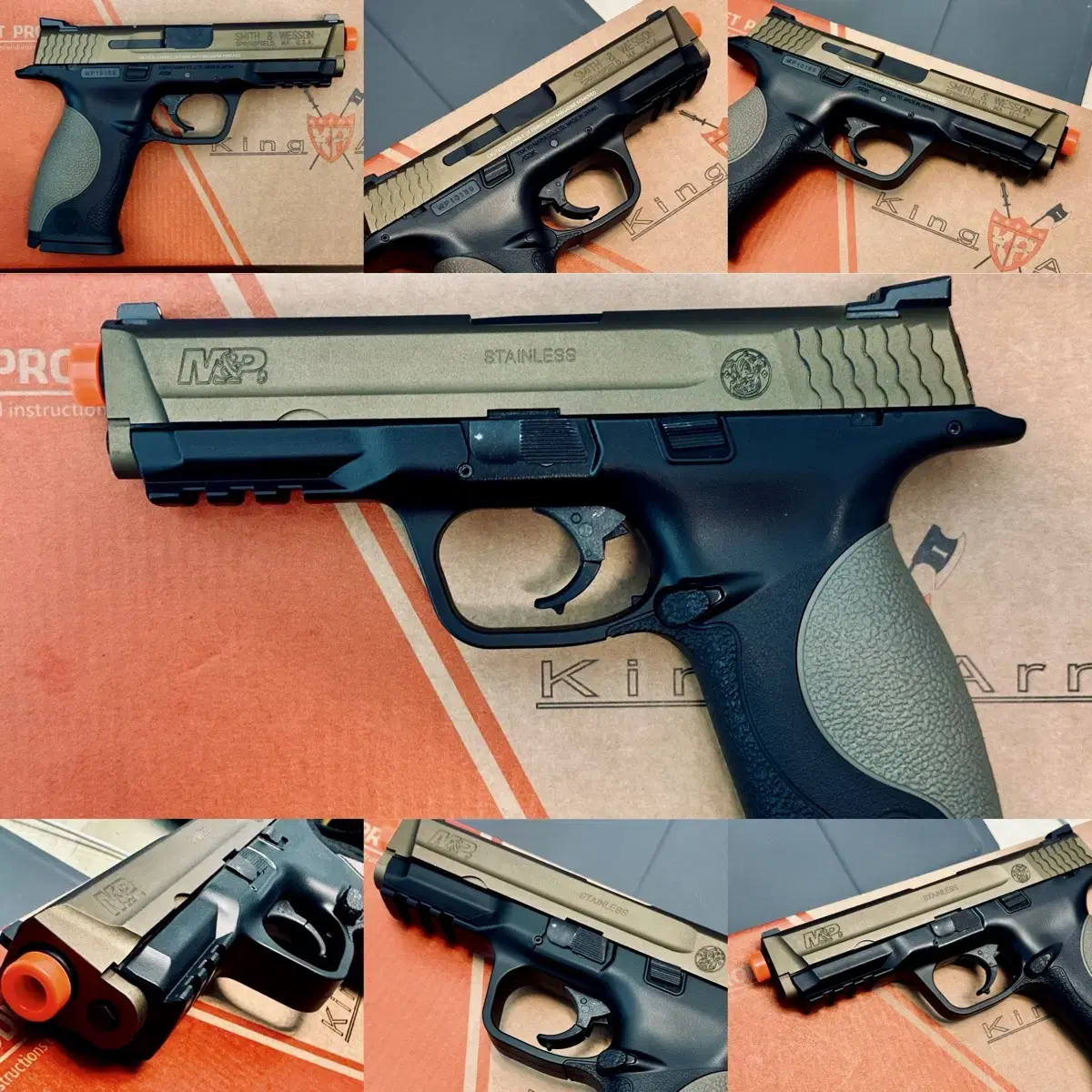 마루이 m&p9 가더 메탈슬라이드 장착