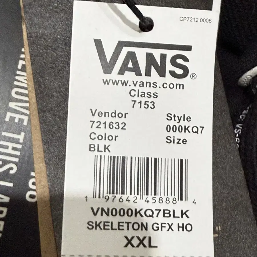 Vans X Mark SBTG 스켈레톤 GFX 오버핏 후디