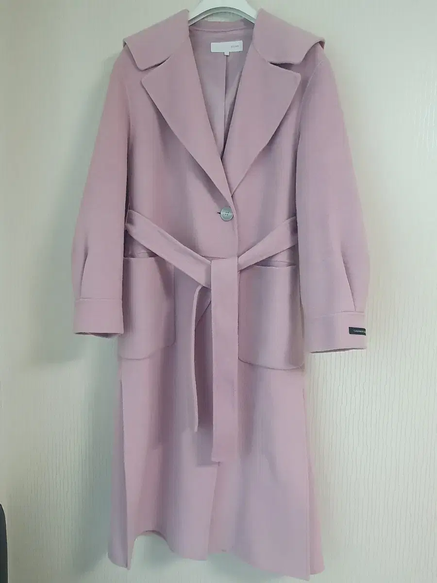 Olive de Olive Cashmere Long Handmade Coat