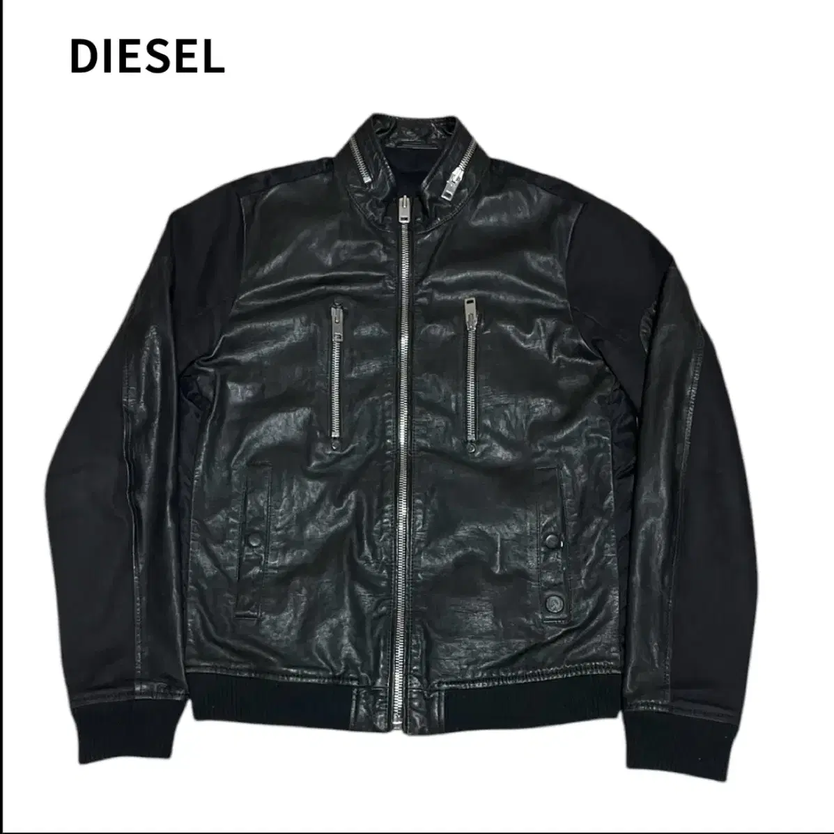 DIESEL 디젤 가죽자켓