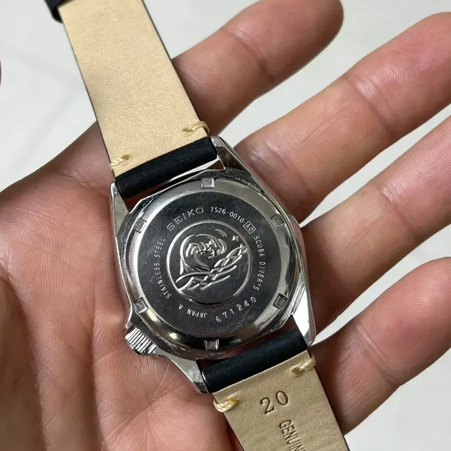 세이코 빈티지 다이버 오토매틱 38mm