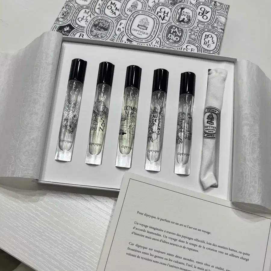 DIPTYQUE 딥티크 디스커버리세트 5종 EDT 도손 롬브르단로 오로즈