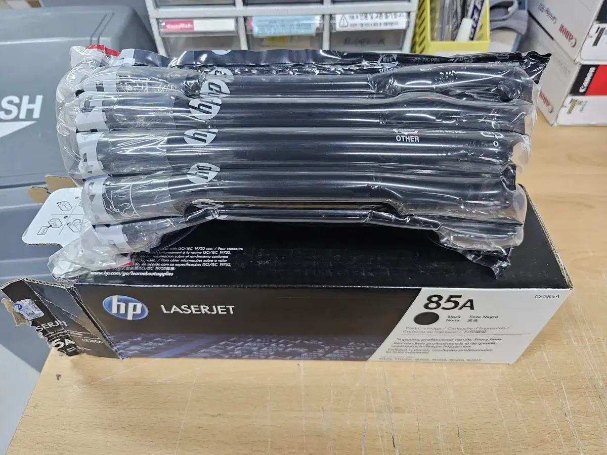 HP 85A CE285A 정품토너 팝니다.