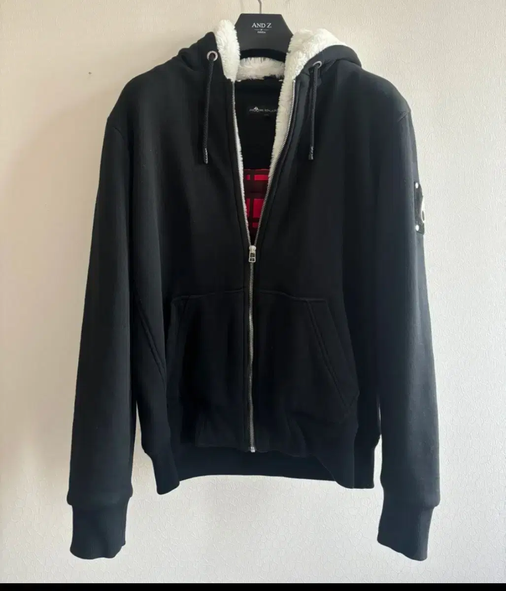 Knuckle-free Vernisweater Hooded Zip-up L