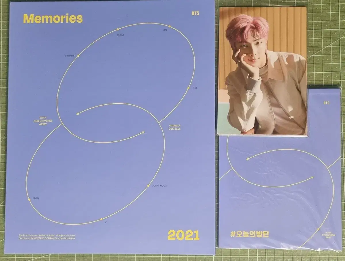 2021 방탄 메모리즈 DVD