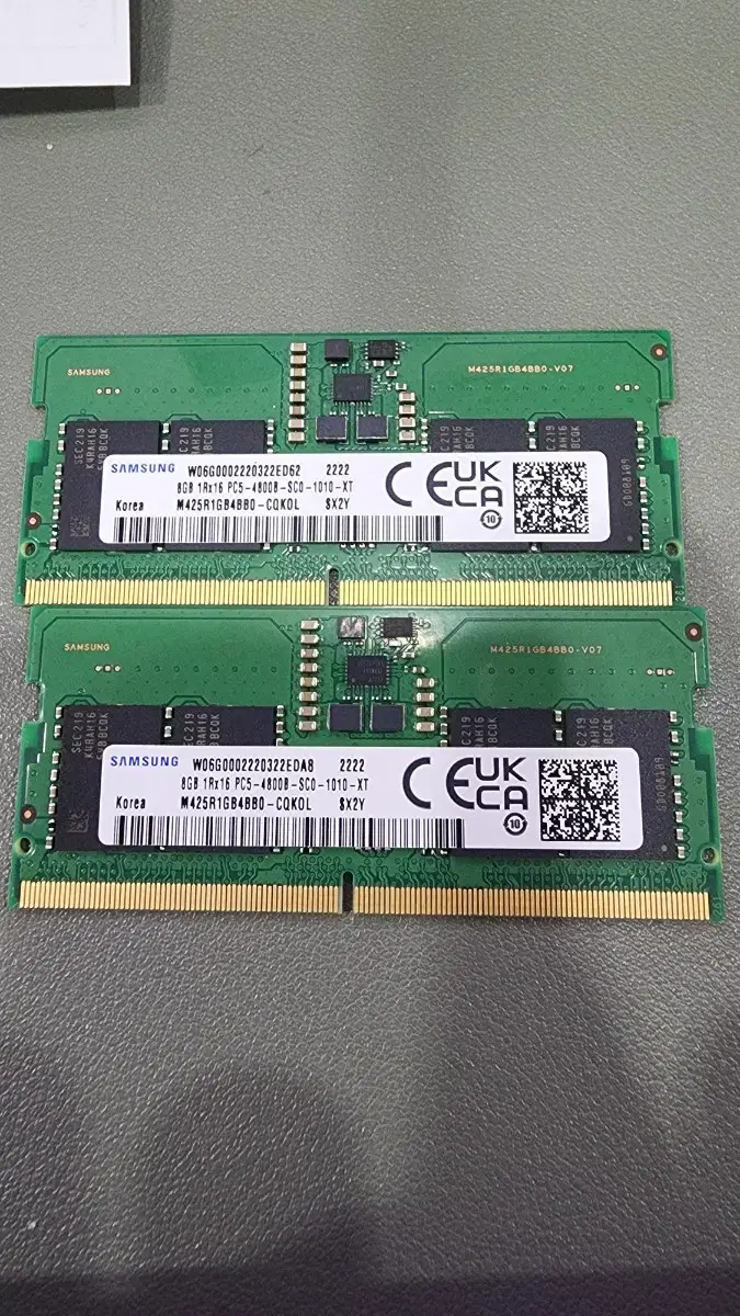 노트북 메모리 ddr5 8gb 삼성 pc5 4800