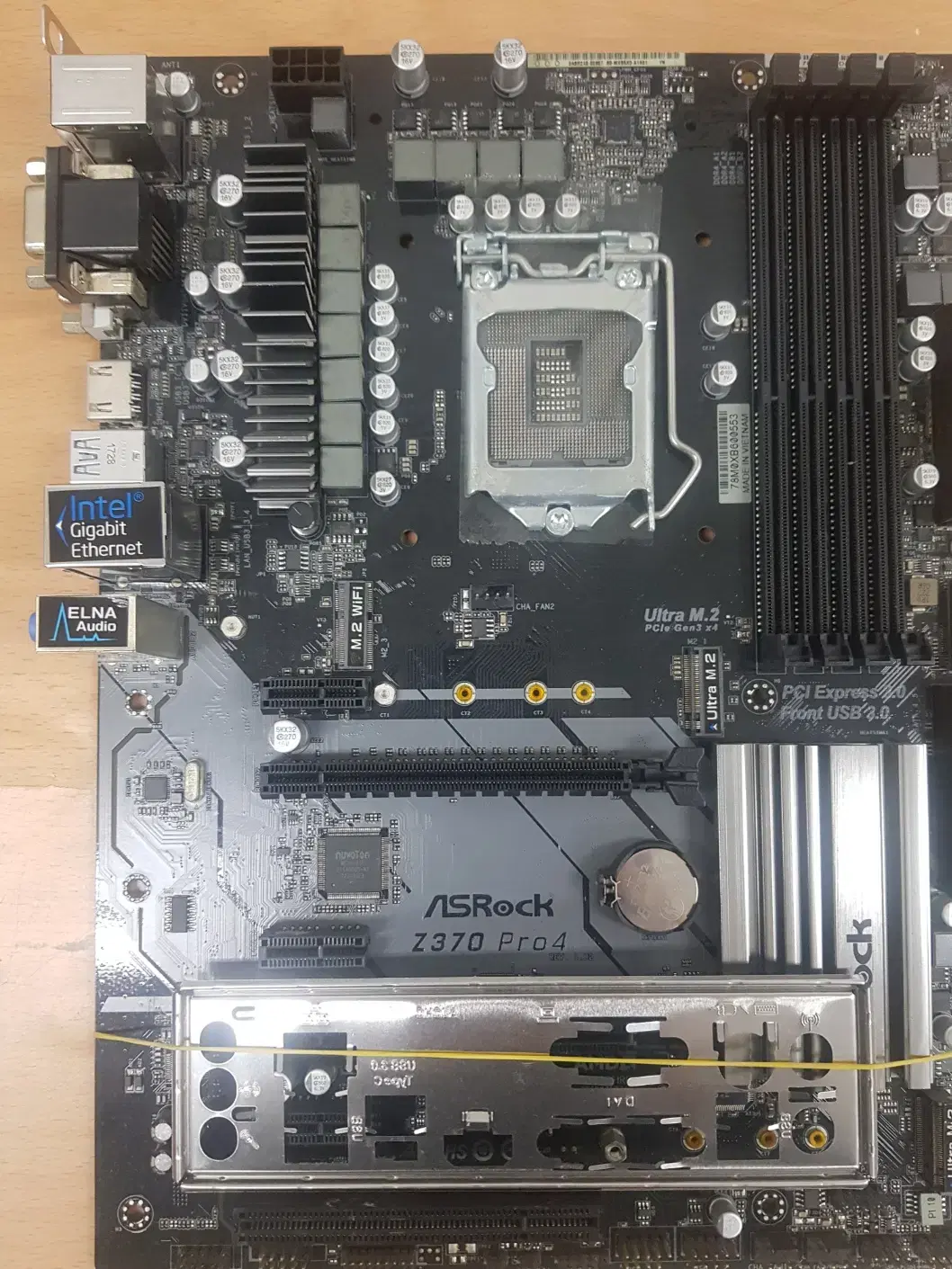 에즈락 메인보드 Z370 PRO4 판매합니다