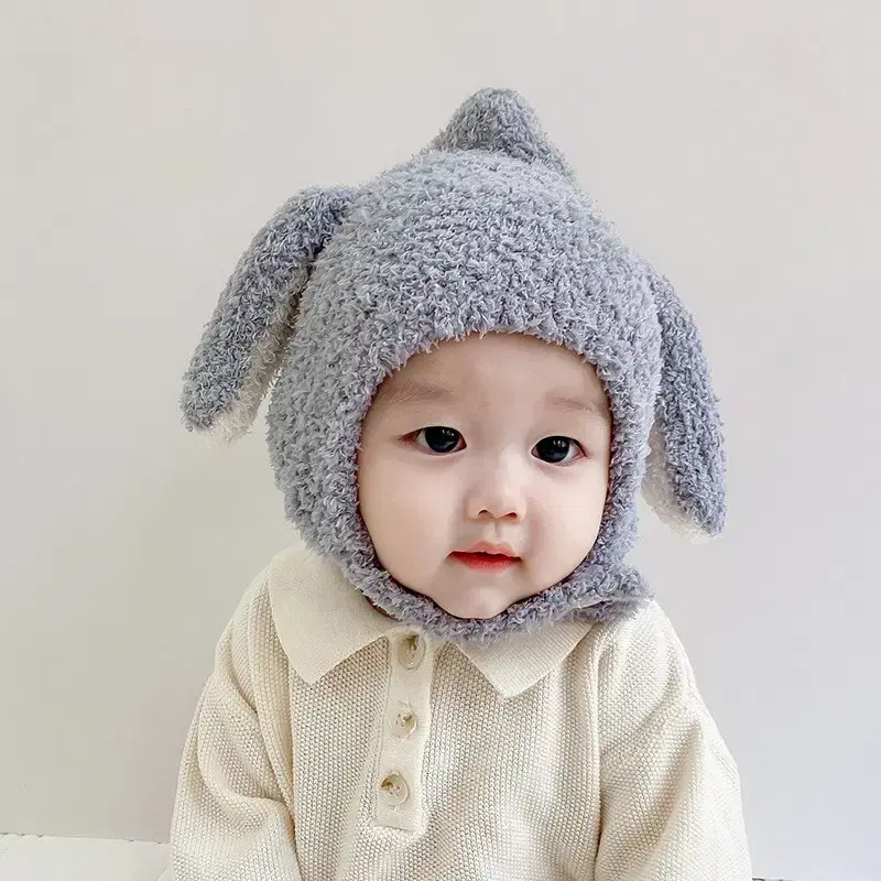 수입 유아잡화 1+1겨울 요정 멍뭉이 귀달이 모자