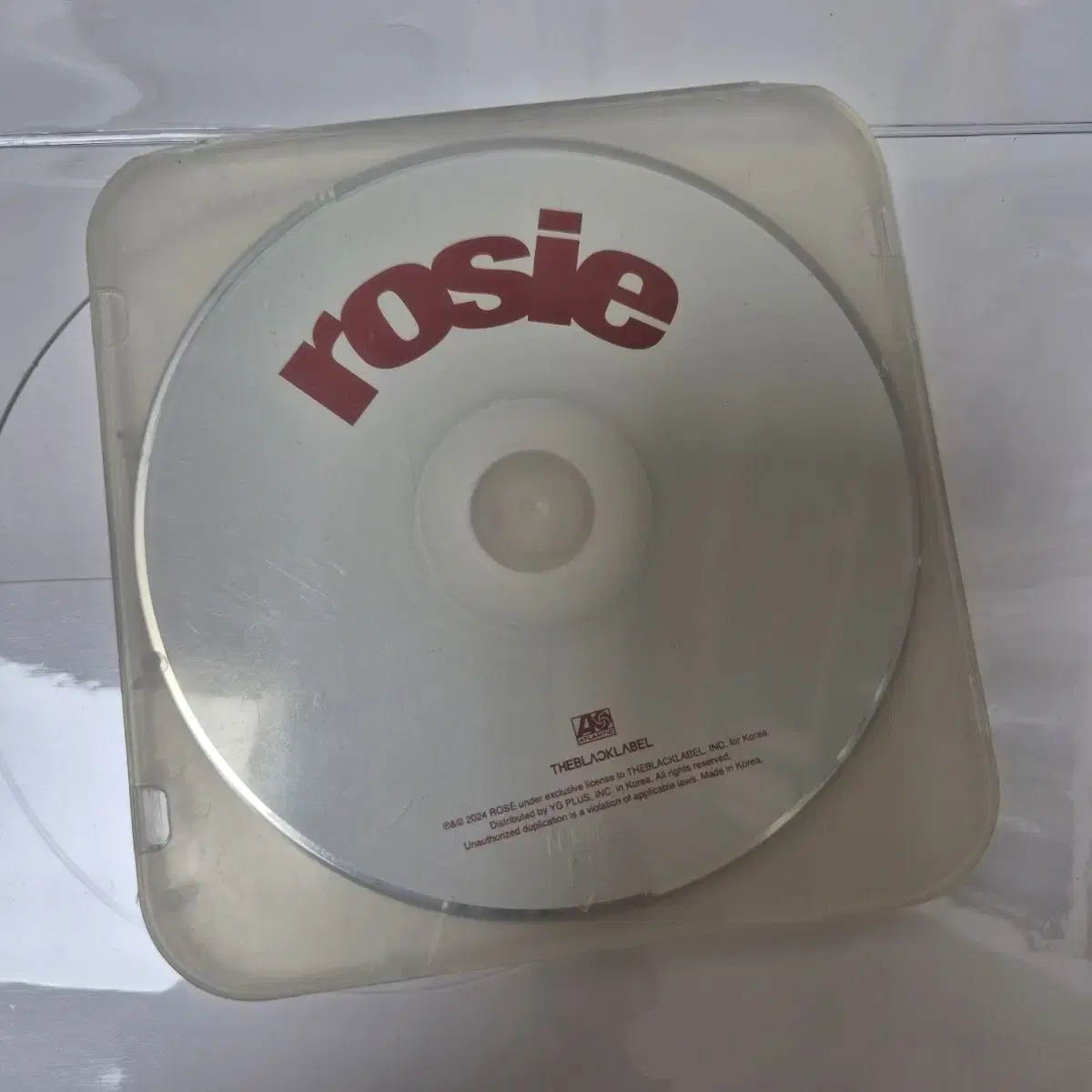 로제 rosie 개봉 앨범 CD 거래 굿즈