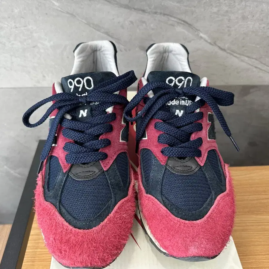 뉴발란스 990v2 크리센티넘 네이비 260