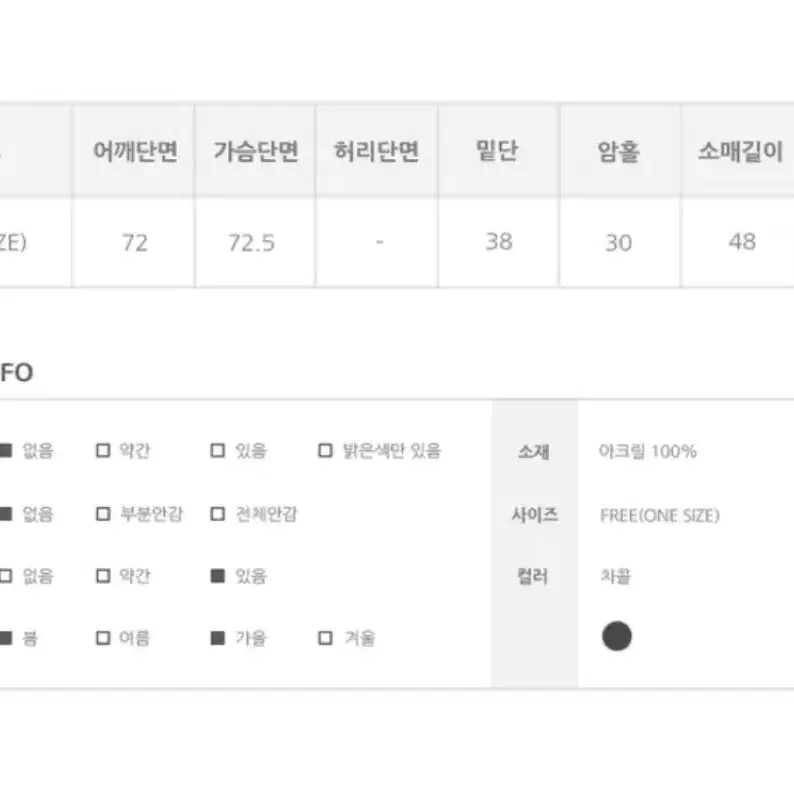 애니원모어 알파 브이넥 오버핏 니트