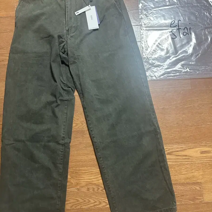 에스파이 Cinch Back Chino Pants M 사이즈 올리브색