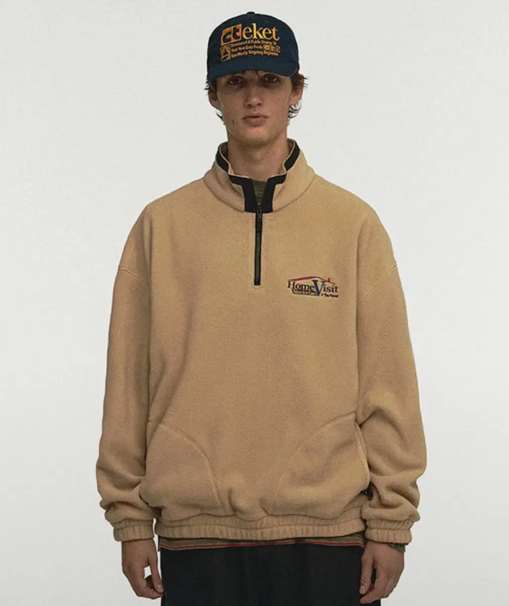 테켓 Cocooning Fleece Pullover Beige