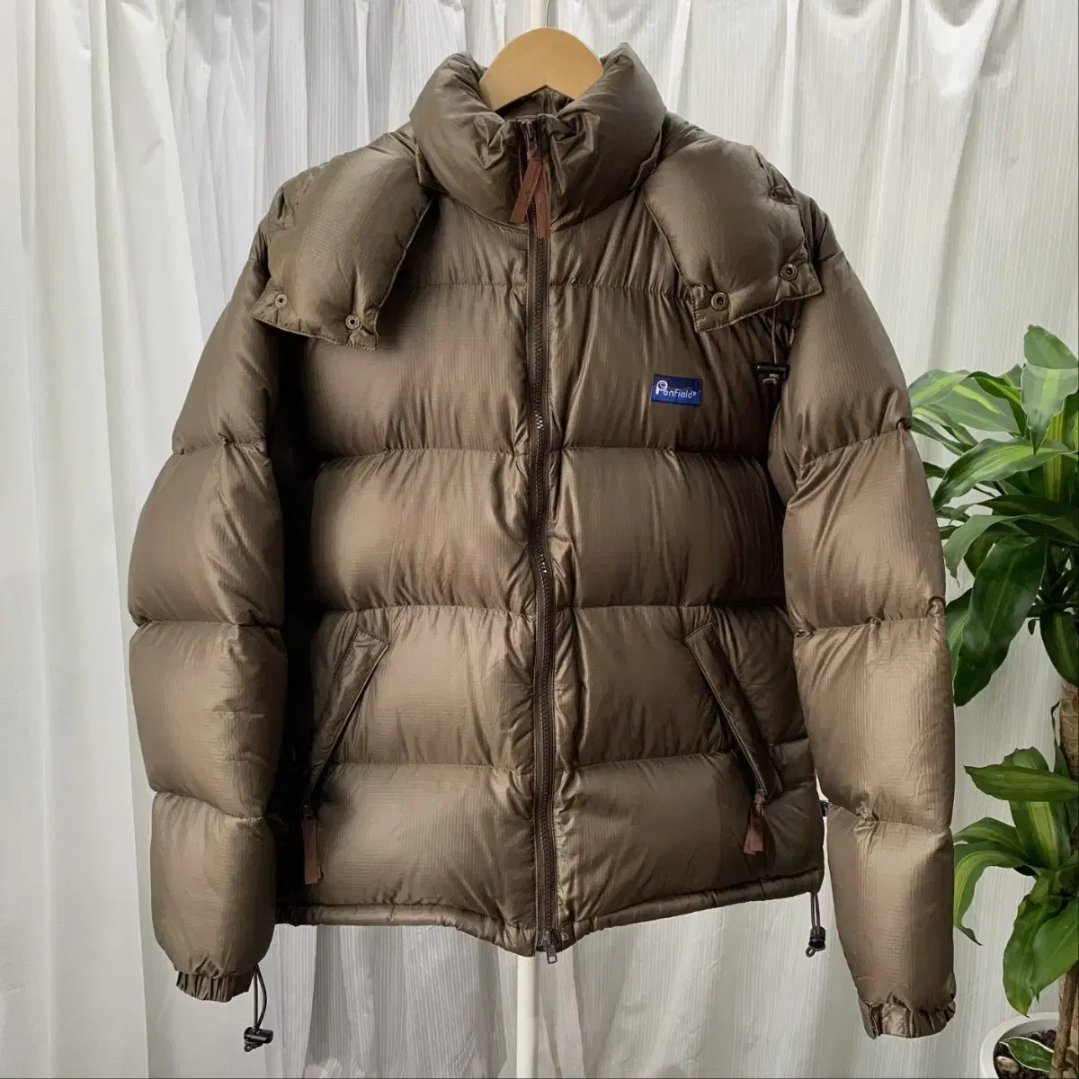 펜필드 PENFIELD 빈티지 다운 브라운 패딩 점퍼