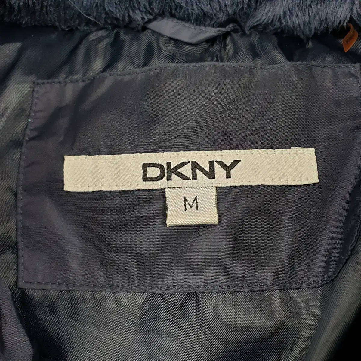 DKNY 여성 덕다운 패딩점퍼(네이비)(M)