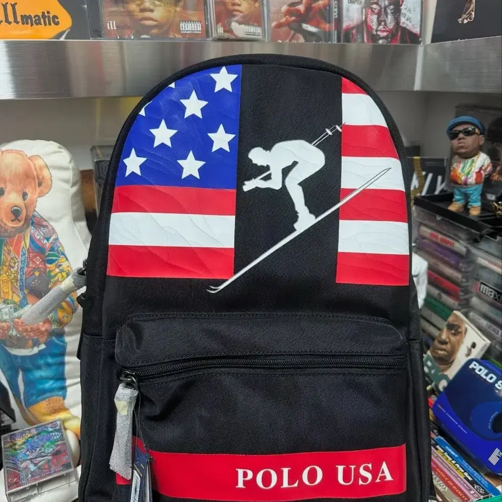 폴로 POLO SUICIDE SKI DOWNHILL SKIER 백팩