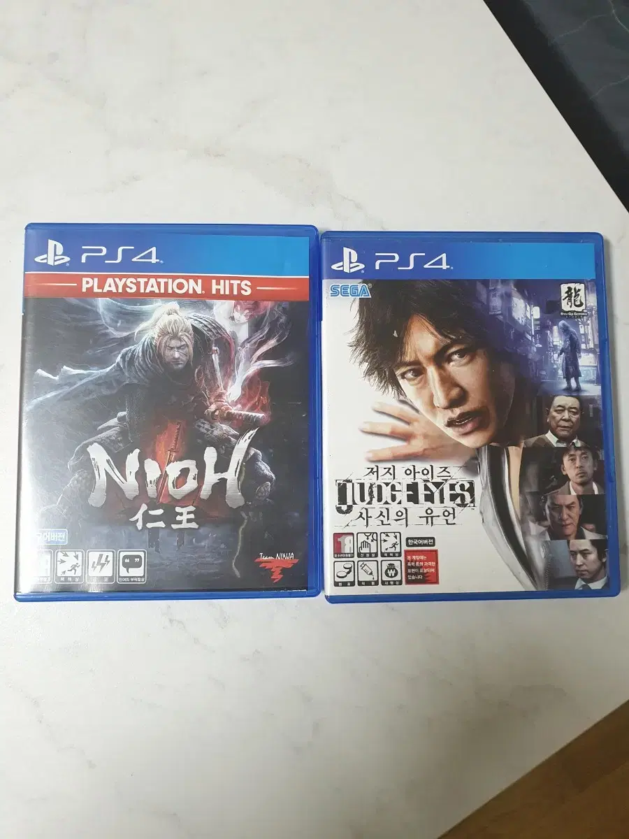 ps4 인왕 저지아이즈 사신의유언 팝니다