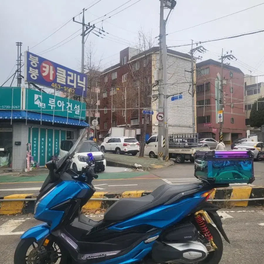 포르자350 21년식 8만Km 알탑셋팅 팝니다