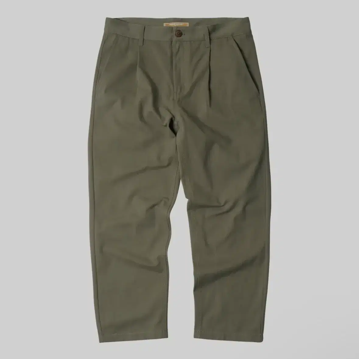 프리즘웍스 OG HAWORTH ONE TUCK PANTS_OLIVE